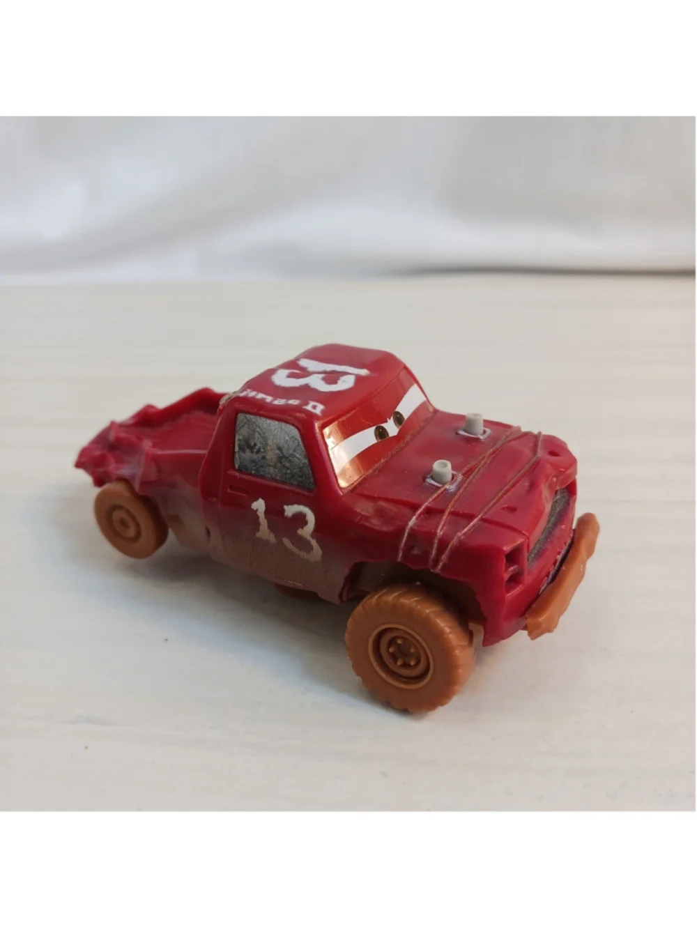 Disney Pixar Cars No.13 Jimbo II Crazy 8 Racer Die Cast 1:43 scale _B35